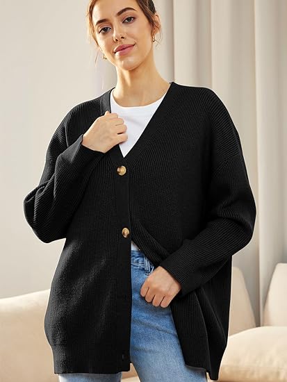 Lightweight V-neck Vest with Button Closure - Lana-Red-The Livary
