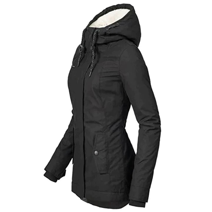 Trendy Winter Coat for Women - Evelina-Green-S-The Livary