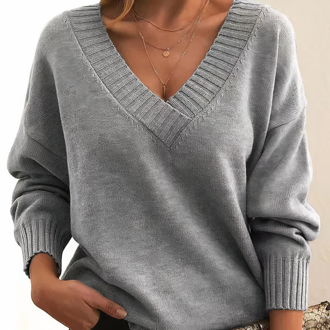 Luxury Cashmere Sweater - Isabella-Gray-S-The Livary