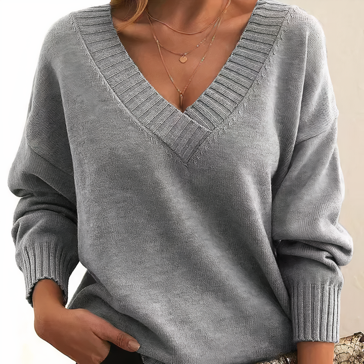 Luxury Cashmere Sweater - Isabella-Gray-S-The Livary