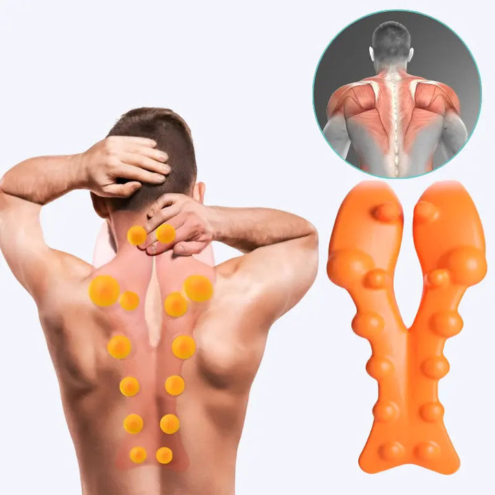 Acupressure Tool for Neck and Shoulder Pain – TrapiRelief-1x AcuPress MD-The Livary