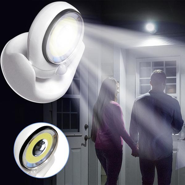LED Lamp with Motion Sensor - LumaGuard-The Livary