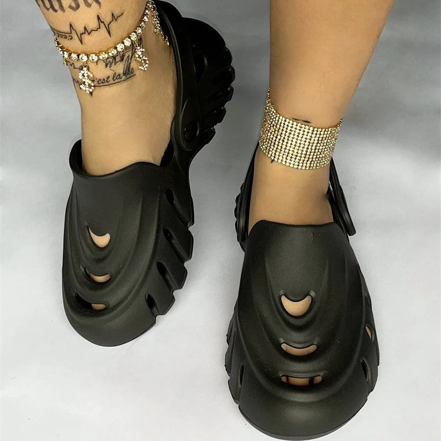 Versatile, Comfortable Women's Clogs for Everyday & Work - Noa-White-3-The Livary