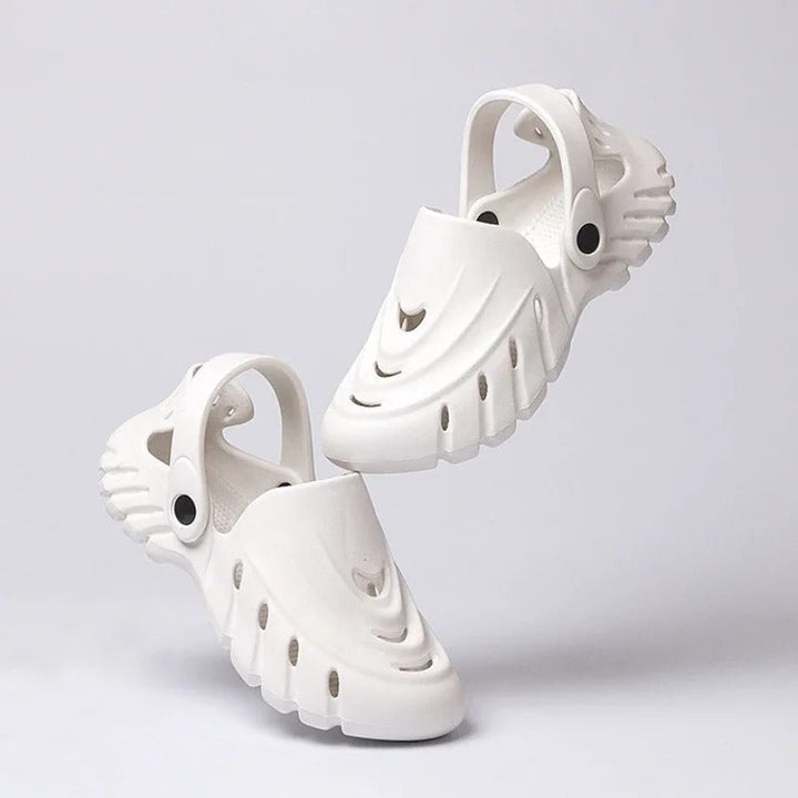 Versatile, Comfortable Women's Clogs for Everyday & Work - Noa-White-3-The Livary