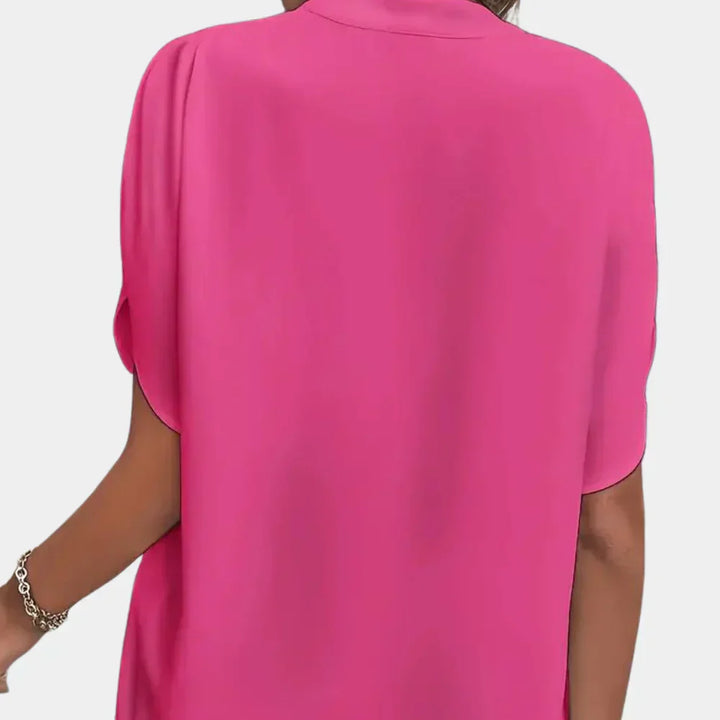 Airy summer blouse for women – Ella-Black-S-The Livary