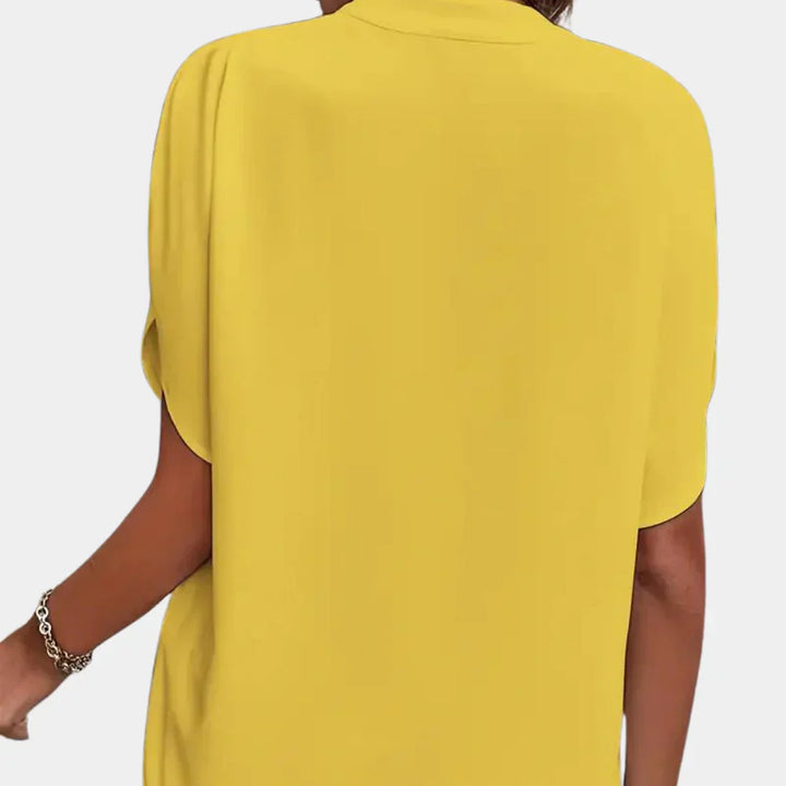 Airy summer blouse for women – Ella-Black-S-The Livary