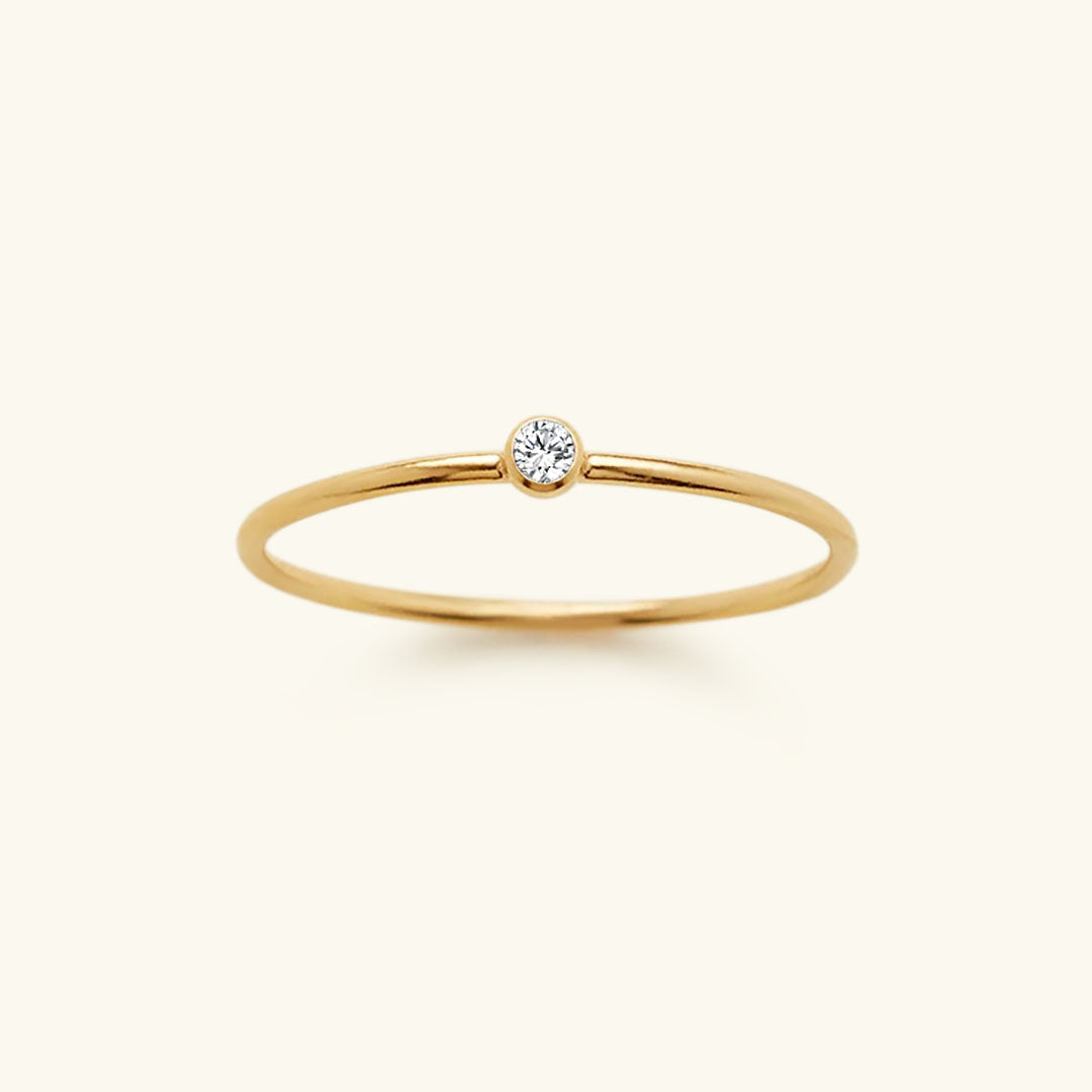 Birthstone Ring - Celestia-1.93 in-April - Kristal-The Livary