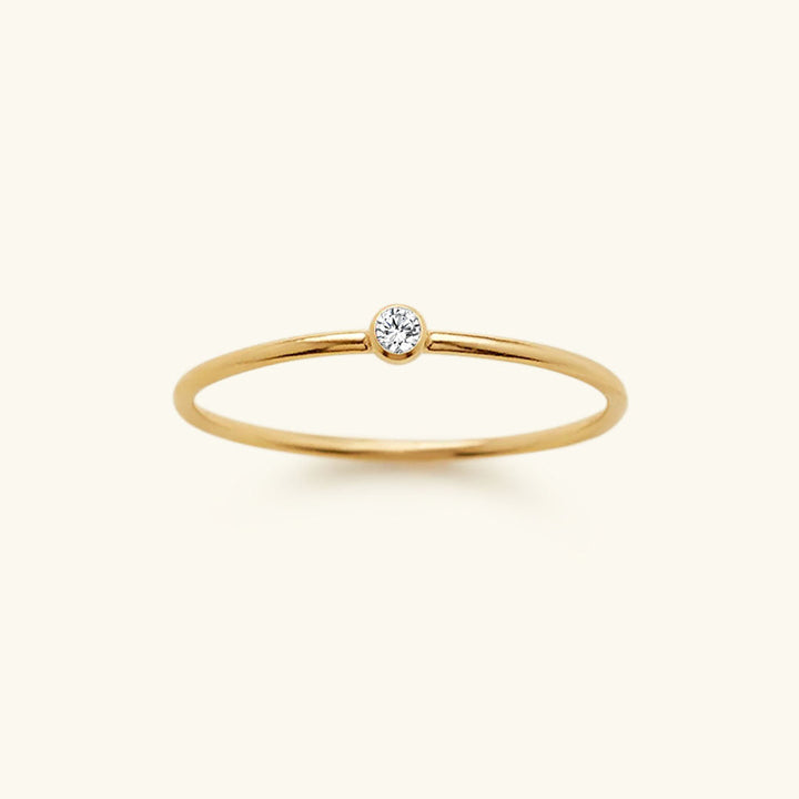 Birthstone Ring - Celestia-1.93 in-April - Kristal-The Livary