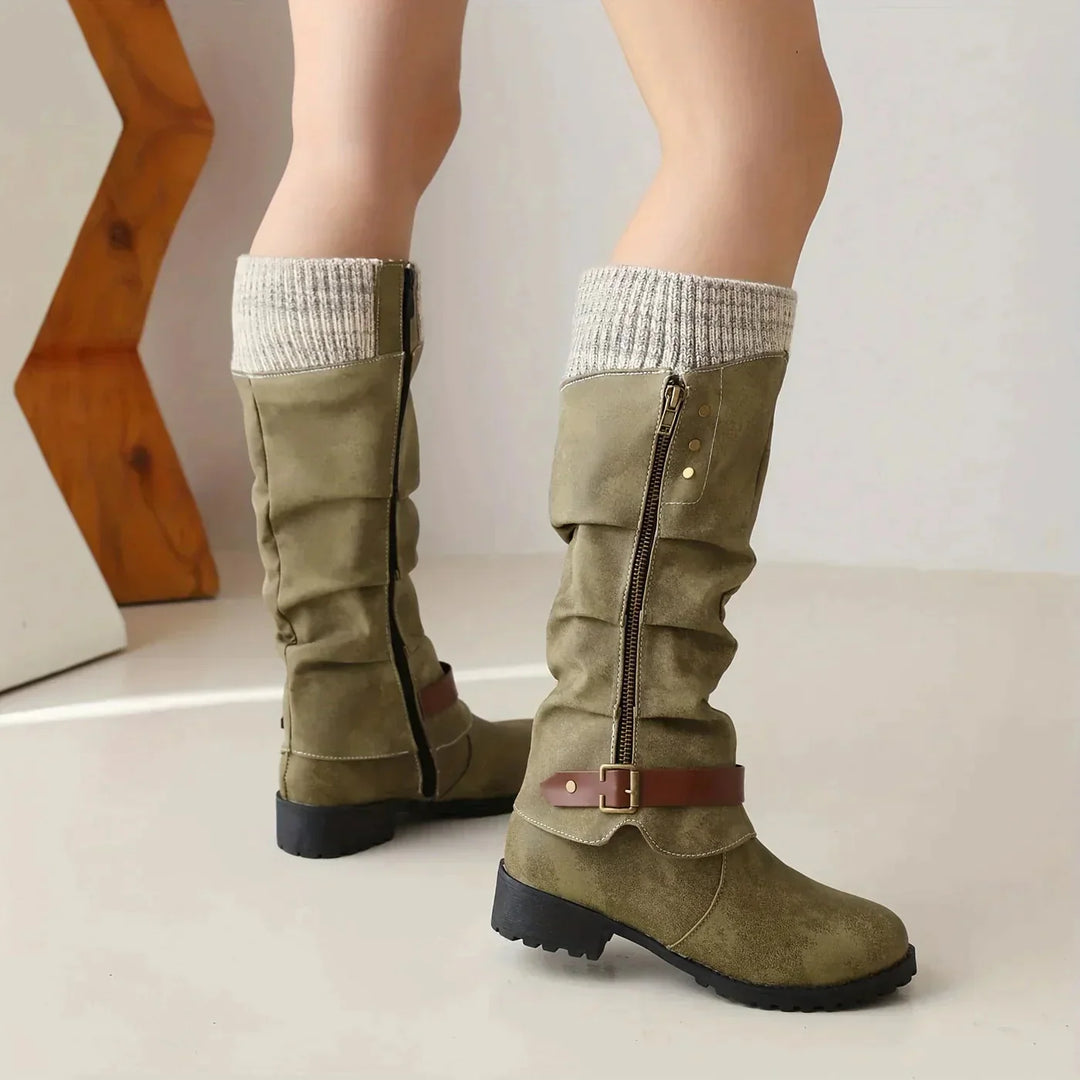Fashionable High Women’s Boots - Isabella-Black-2.5-The Livary