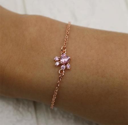 Rose Quartz Bracelet - LovePaw™-The Livary