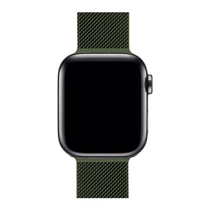 Milanese Apple Watch Band – SteelFlex-38mm | 40mm | 41mm | 42mm-Silver-The Livary