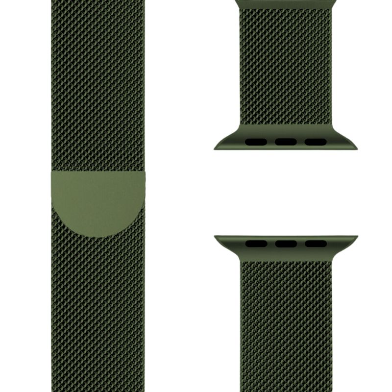 Milanese Apple Watch Band – SteelFlex-38mm | 40mm | 41mm | 42mm-Silver-The Livary