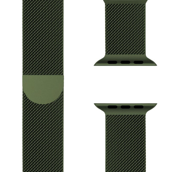 Milanese Apple Watch Band – SteelFlex-38mm | 40mm | 41mm | 42mm-Silver-The Livary