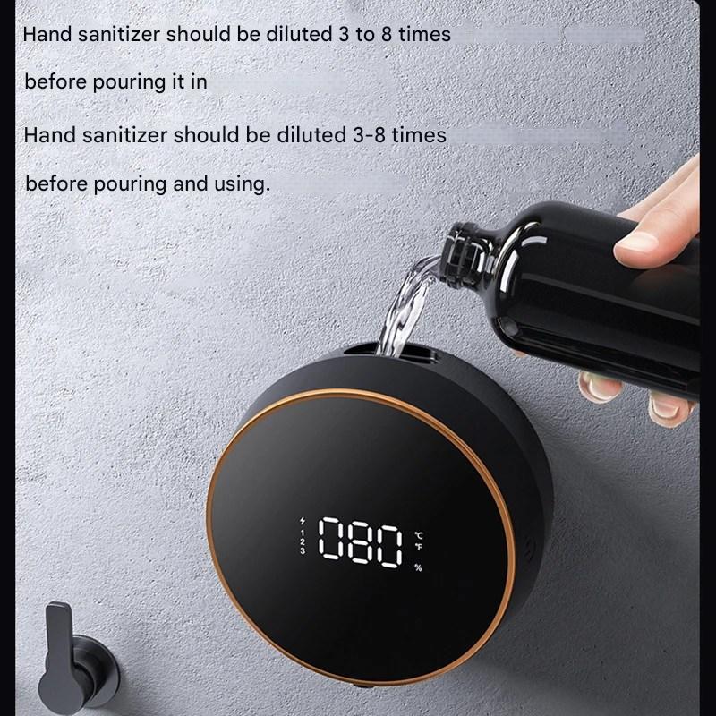 5-in-1 Automatic Soap Dispenser – Cleon-Black-The Livary