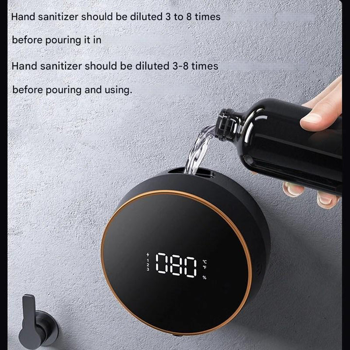 5-in-1 Automatic Soap Dispenser – Cleon-Black-The Livary