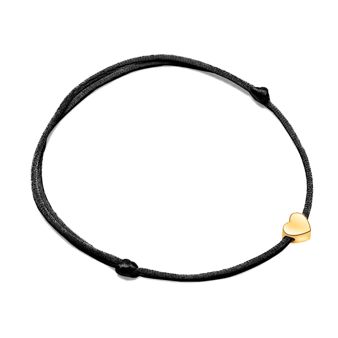 Little Love Bracelet - Elise-Gold-Black-The Livary