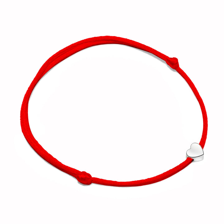 Little Love Bracelet - Elise-Silver-Red-The Livary