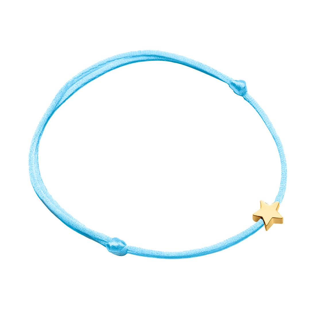 Star bracelet - Stella-Blue-Gold-The Livary