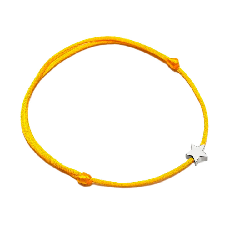 Star bracelet - Stella-Yellow-Silver-The Livary