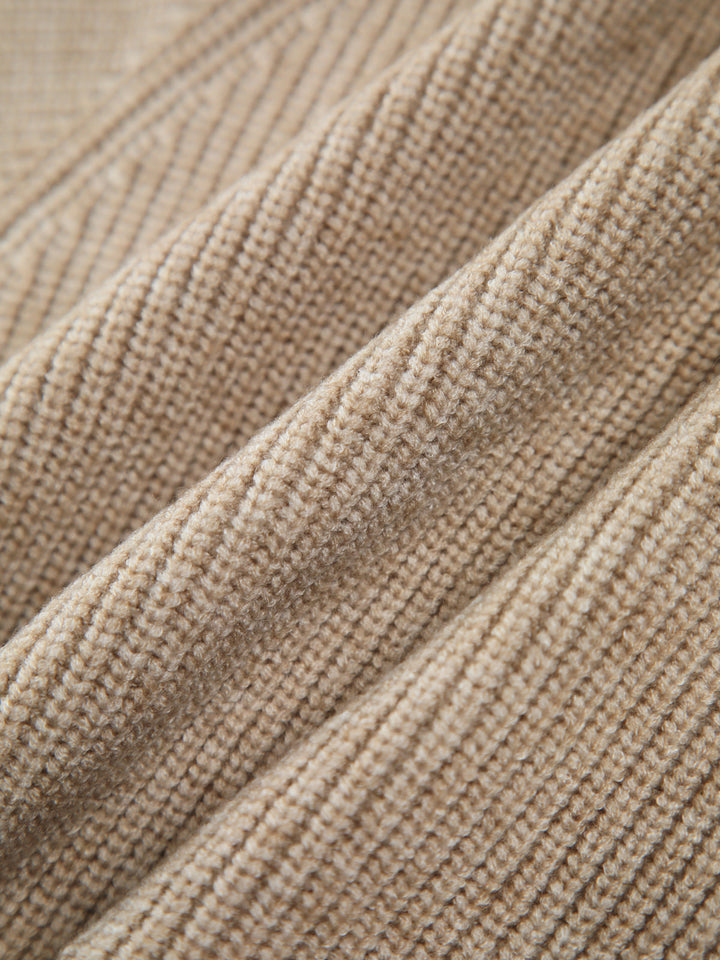 Oversized Sweater for Women - Sienna-Khaki-XS-The Livary