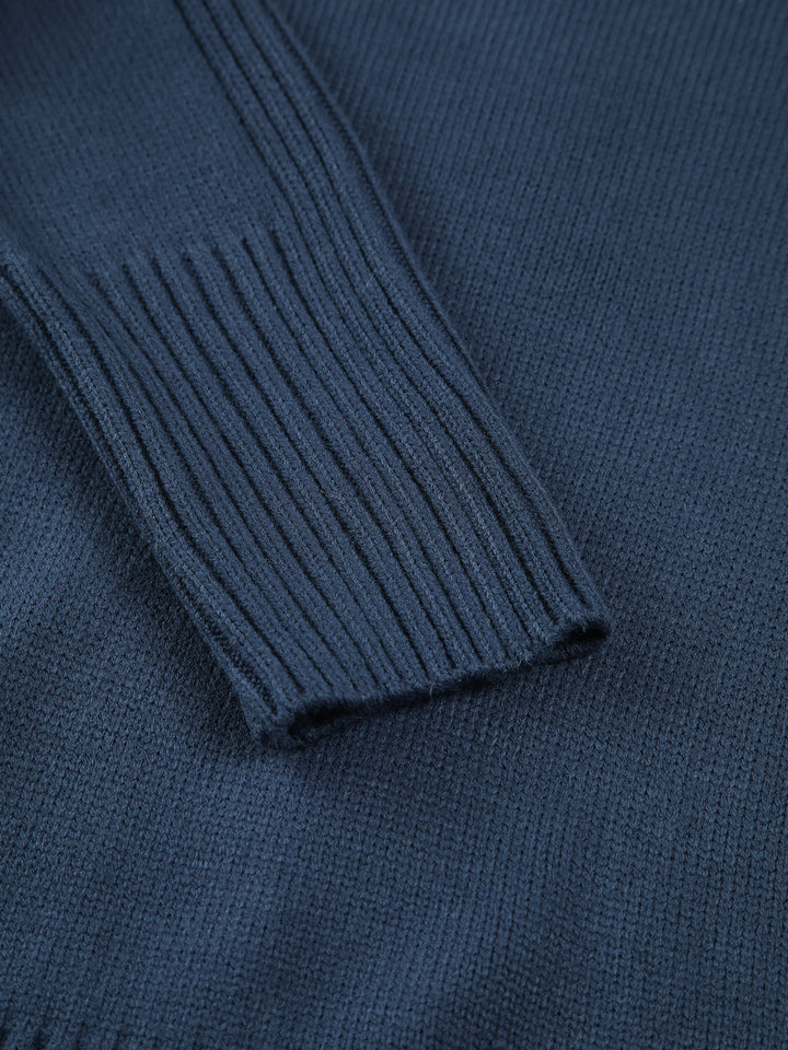 Classic Sweater for Women - Clara-Navy-XS-The Livary