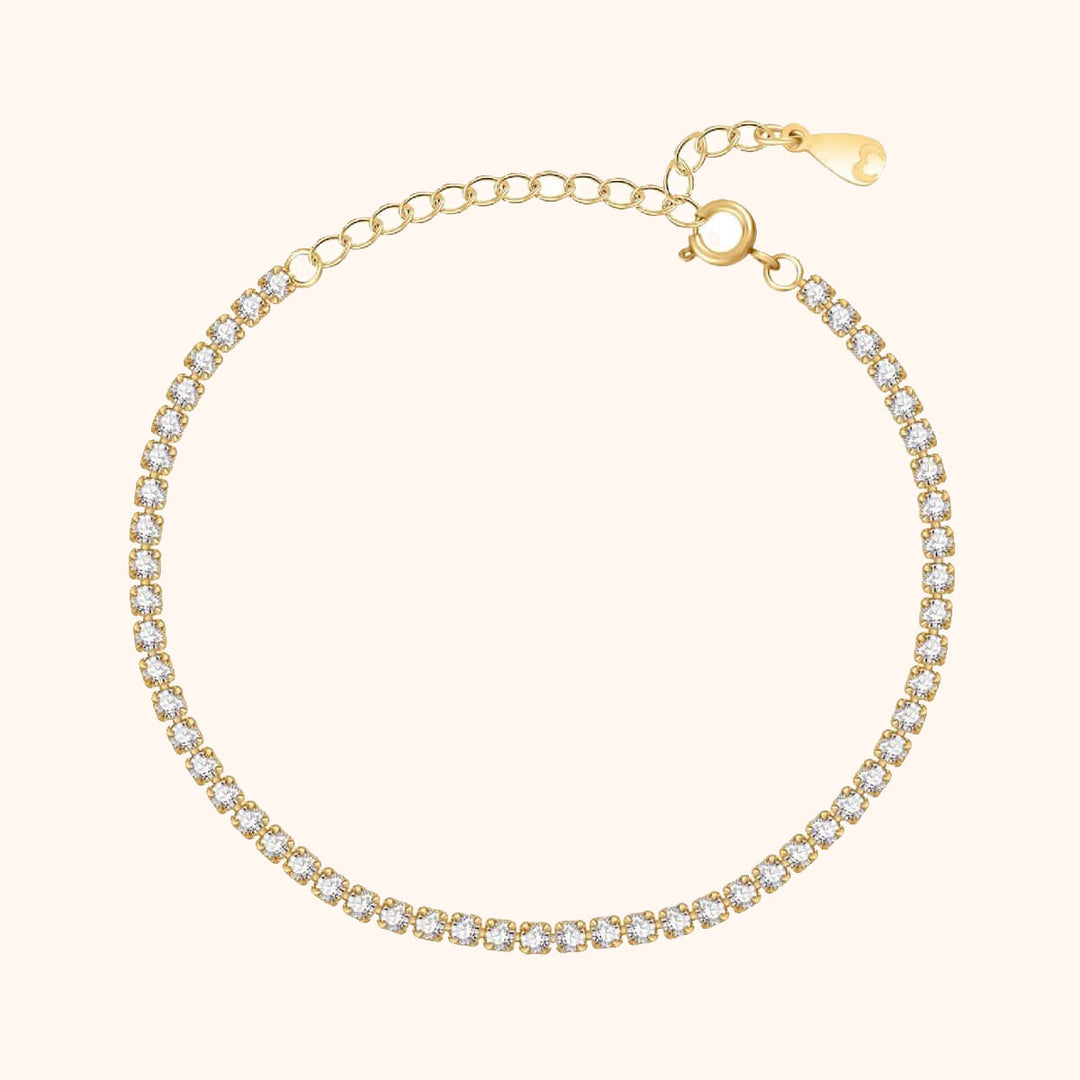 Sparkling Bracelet - Clara-Gold-The Livary