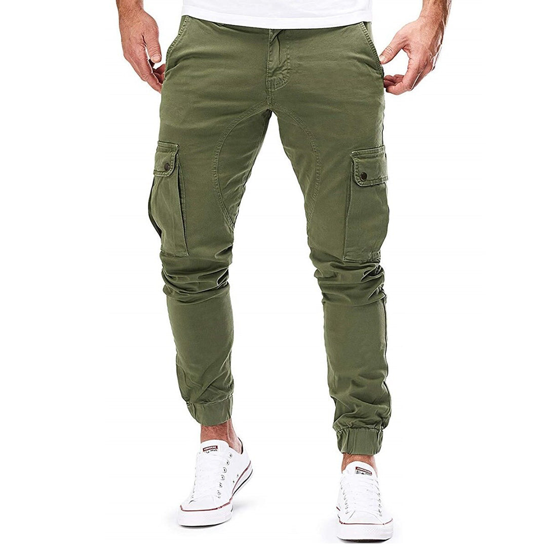 Stylish Cargo Pants for Men - Xander-Green-S-The Livary