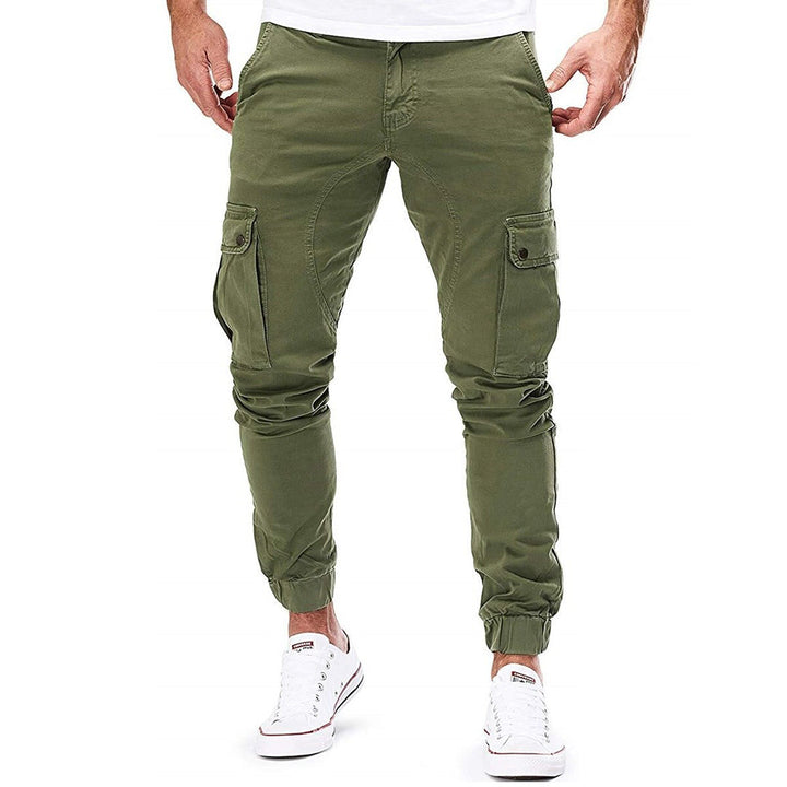 Stylish Cargo Pants for Men - Xander-Green-S-The Livary