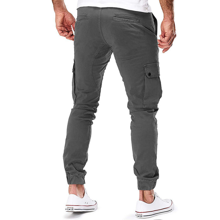 Stylish Cargo Pants for Men - Xander-Khaki-S-The Livary