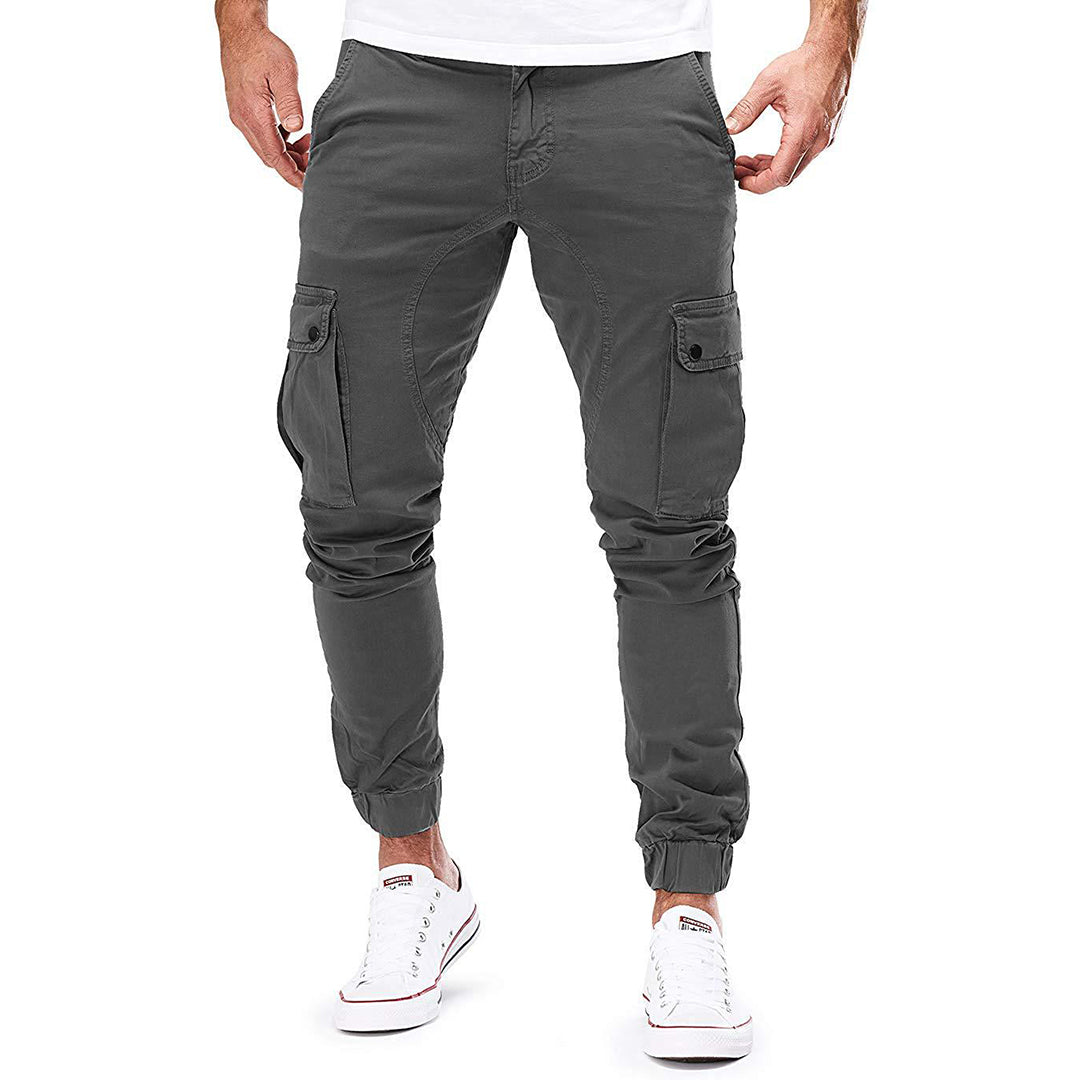 Stylish Cargo Pants for Men - Xander-Dark grey-S-The Livary