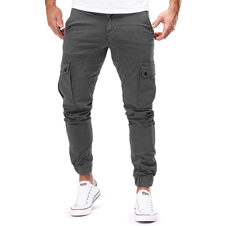 Stylish Cargo Pants for Men - Xander-Dark grey-S-The Livary