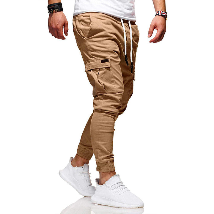 Stylish Cargo Pants for Men - Xander-Khaki-S-The Livary