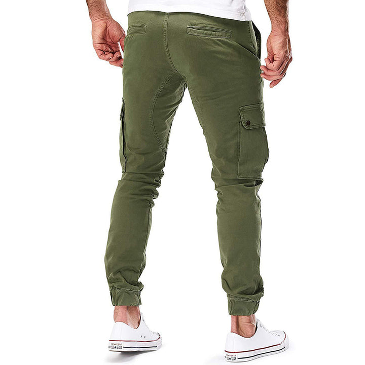 Stylish Cargo Pants for Men - Xander-Khaki-S-The Livary