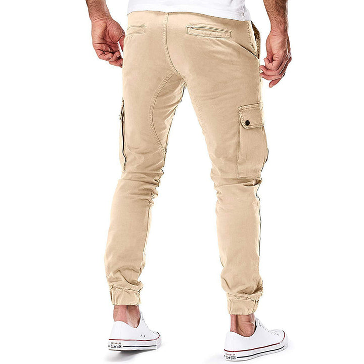Stylish Cargo Pants for Men - Xander-Khaki-S-The Livary