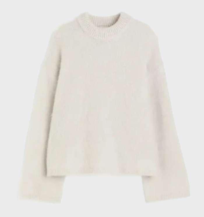 Soft Plain Mohair Women's Sweater - Liv-Apricot-S-The Livary