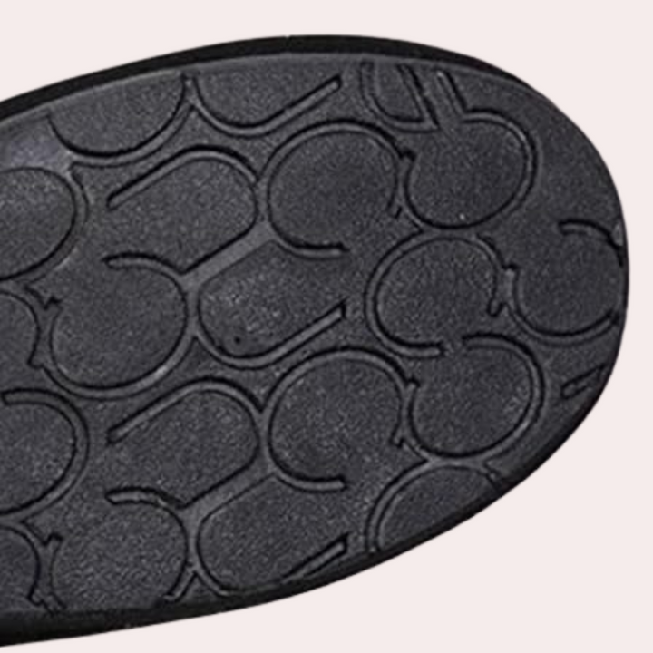 Classic Warm Ladies' Slippers - Selina-Black-2.5-The Livary