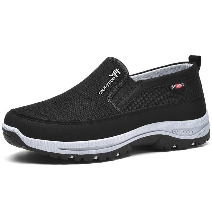 Orthopaedic Men's Hiking Shoes – Nolan-Black-5-The Livary