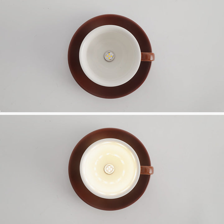 Coloured Ceramic Chandelier in Morandi Style - Viora-Yellow-The Livary