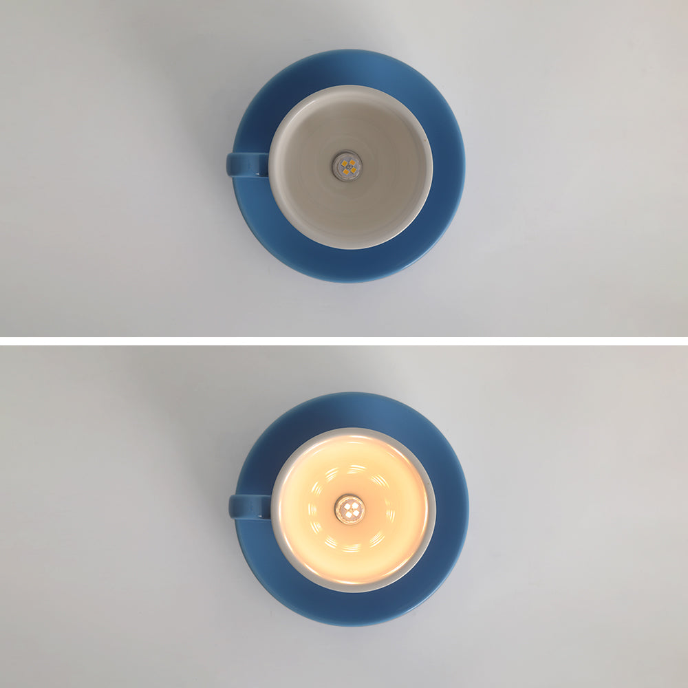 Coloured Ceramic Chandelier in Morandi Style - Viora-Yellow-The Livary