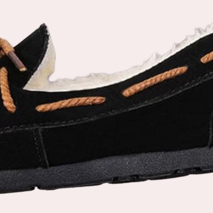 Classic Warm Ladies' Slippers - Selina-Black-2.5-The Livary