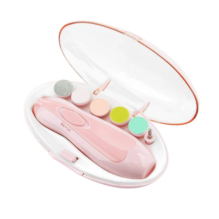 Nail care set for safe and easy nail clipping - BabyCare-Pink-The Livary