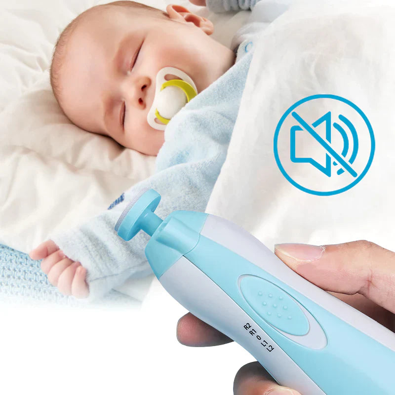 Nail care set for safe and easy nail clipping - BabyCare-Blue-The Livary