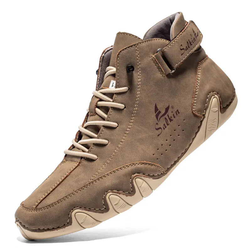 Unisex Barefoot Shoes - NatureStride-Khaki-6.5-The Livary