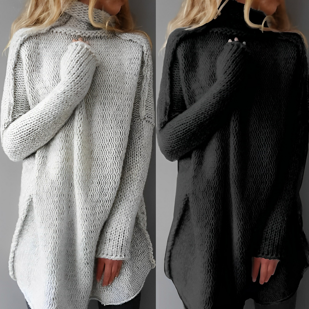 Long Knitted Sweater - Livia