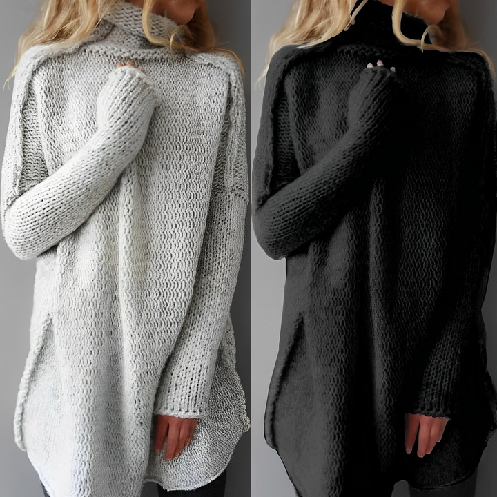 Long Knitted Sweater - Livia