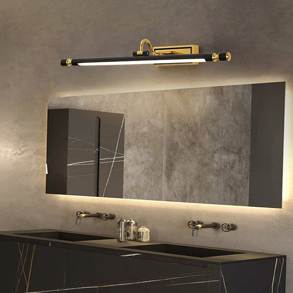 Luxury Black-Gold Mirror Lamp – LumoGold-The Livary