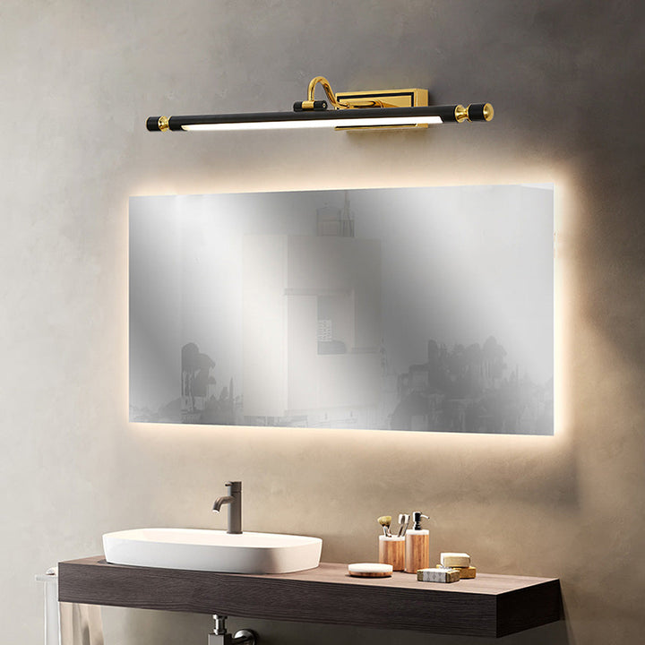 Luxury Black-Gold Mirror Lamp – LumoGold-The Livary