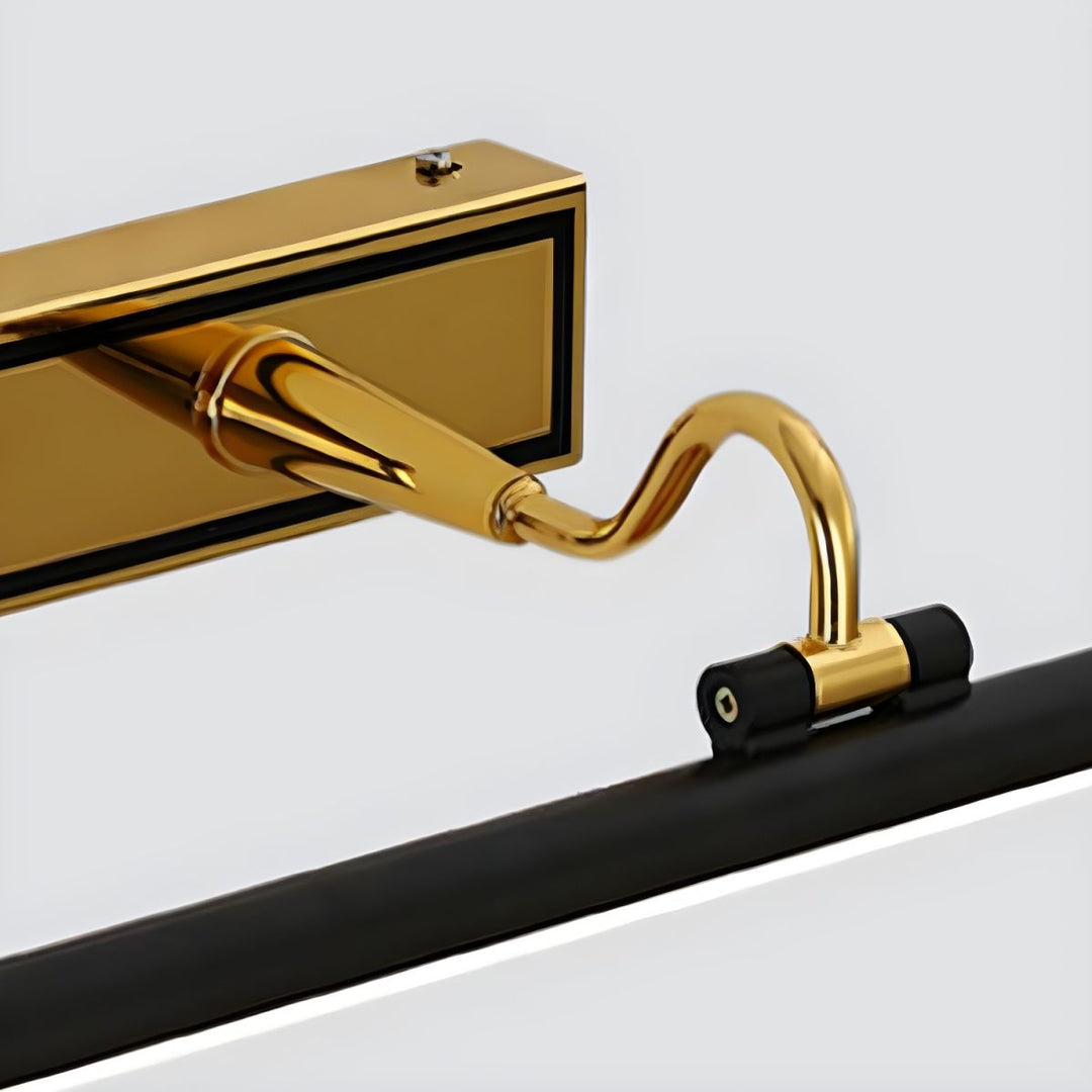 Luxury Black-Gold Mirror Lamp – LumoGold-The Livary