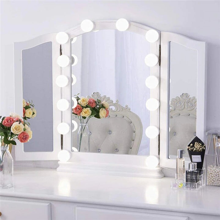 Make-up Mirror Lighting - GlowLuxe-4 Pears-The Livary