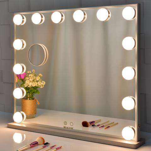 Make-up Mirror Lighting - GlowLuxe-4 Pears-The Livary